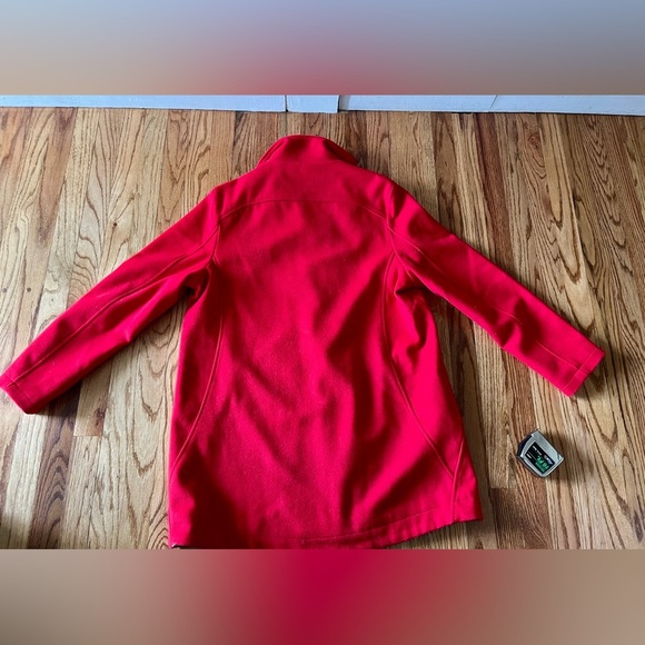 Pendleton Campbell Car Coat - Red - Hudson Bay inspired lining - Large - Picture 10 of 14